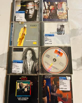 Set vintage 8 CD musica Jazz - blues- Funky -