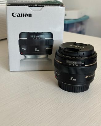 Canon ef 50 1.4 ultrasonic (come nuovo)