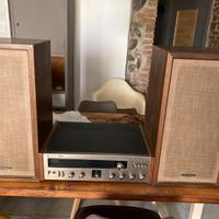 Amplificatore AKAI AS 8100 e giradischi