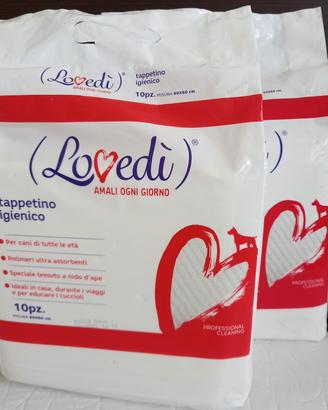 20 tappetini igienici