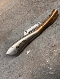 Terminale hp corse con collettore per mvaugusta f4