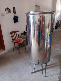 Fusto olio acciaio inox 200l
