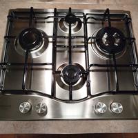  Piano cottura a gas Hotpoint 642T/IXHA da 60 cm