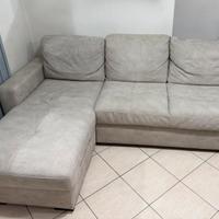 Divano letto con chaise-longue