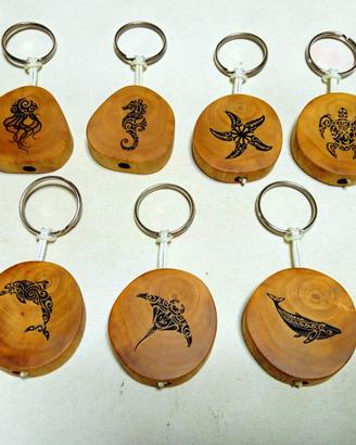 Portachiavi Etnici stile "Tattoo Maori"