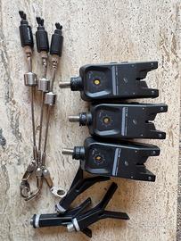 Segnalatori carpfishing + braccino deeper p