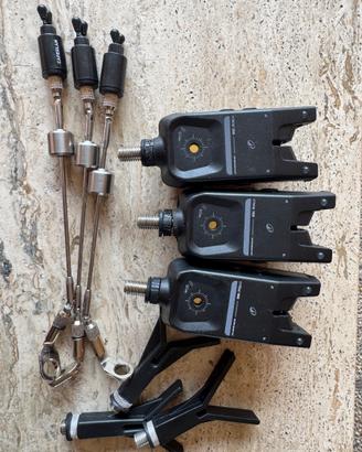 Segnalatori carpfishing + braccino deeper p