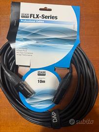 Cavo XLR 10m DAP Audio FLX-Series | Maschio-Femmin