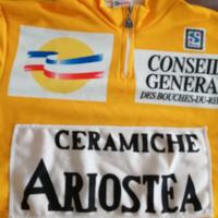 Maglia gialla tour de Mediteranee 1992 originale