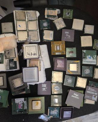 Lotto 50+ CPU 386 486 Vintage + Core i7 i5