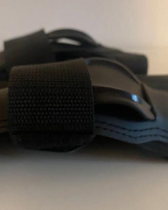 Polsiere roller skateboard adulto FIT 500 nere S