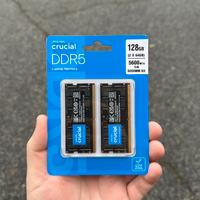 Crucial Ram DDR5 128 GB Kit (2x64GB) Laptot Memory