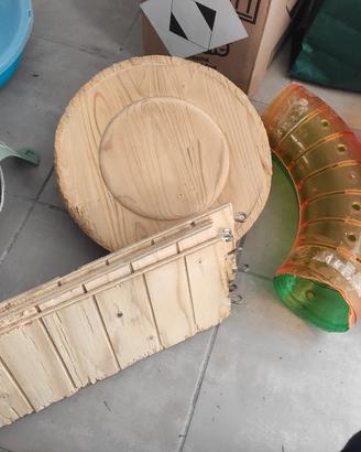 Ruote, Beverini, Tunnel, Scale Accessori animali