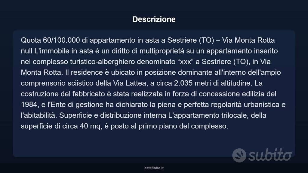 Appartamento – Sestriere, Torino - Vista 3