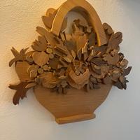 Cesto di fiori da appendere - Baciocchi Perugia