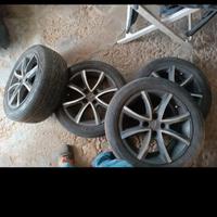 N.4 cerchi in lega Fiat bicolore 16 "