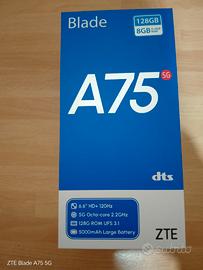 ZTE BLADE A75..5G.NUOVO CON COVER PELLICOLA