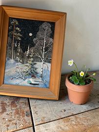 Quadro artigianale realizzato con pietre naturali