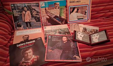 LP vinili Grandi interpreti musica lirica
