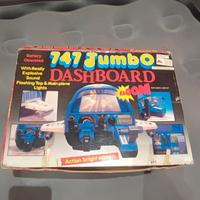 Aereo Jumbo 747 giocattolo vintage Dashboard 