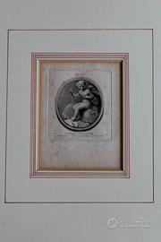 Coppia Incisioni 1781 Coll. Greville Boydell
