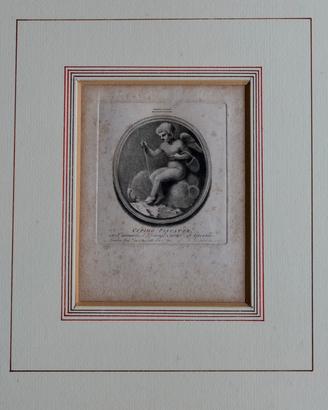 Coppia Incisioni 1781 Coll. Greville Boydell