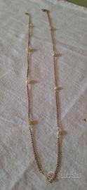 oro 12 k gold filled.  catenina con perle 