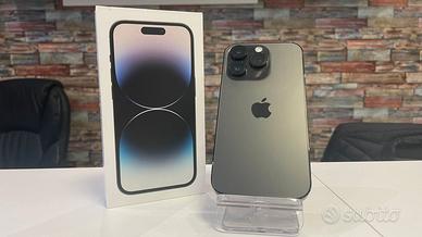 IPHONE 14 PRO 256GB SPACE BLACK GARANZIA 12 MESI