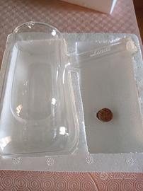 cioccolatiera Lindt vetro soffiato 