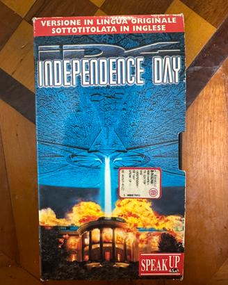 VHS Independence Day (1996) Lingua originale