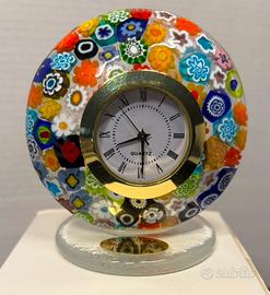 Orologio da tavolo vetro di Murano