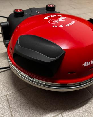 Forno pizza ariete pizza in 4 minuti 1200w rosso