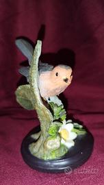 Pettirosso in resina 