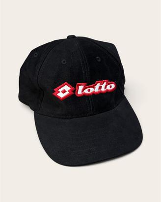 Cappellino Lotto Vintage 90’ Black Streetwear Y2K