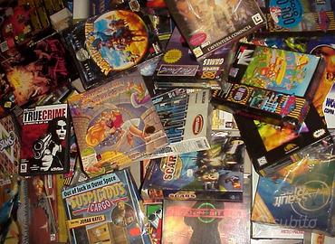 videogiochi pc floppy cd giochi ORIGINALI big box