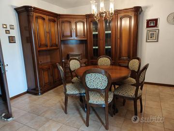 Mobile per sala completo di tavolo e sedie