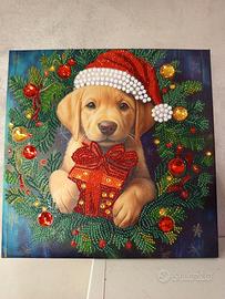 tela diamond painting Christmas edition 
