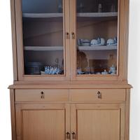 credenza salotto con vetrinetta