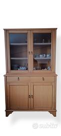 credenza salotto con vetrinetta