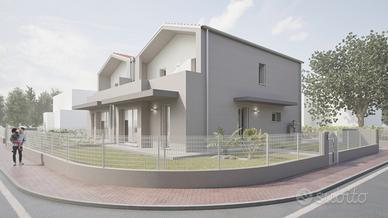 Nuove bifamiliari bella zona residenziale