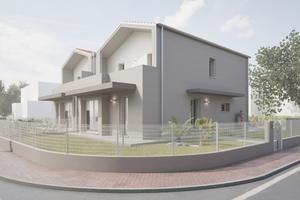 Nuove bifamiliari bella zona residenziale