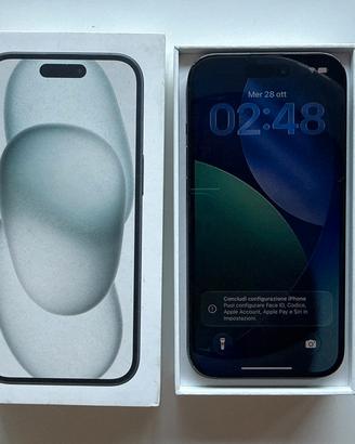 IPHONE 15 128GB BLACK/NERO