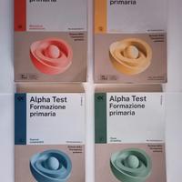 Manuali Alpha test Formazione primaria 