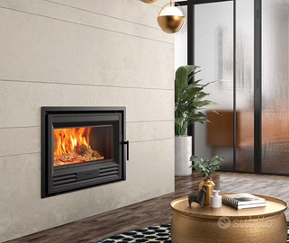 Inserto in ghisa C3/80 di Hergom a legna - 4*