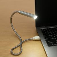 Luce LED USB flessibile Gooseneck portatile laptop