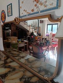 Grande specchiera vintage anni 50/60 con cornice 