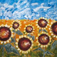 Quadro "Gira-girasole"
