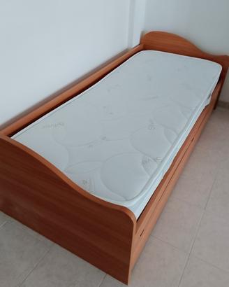Struttura letto con doppio letto Estraibile 