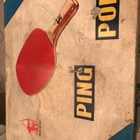 Set da ping pong originale anni 60