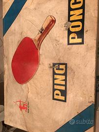 Set da ping pong originale anni 60